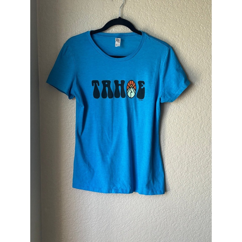 Women's Blue Tahoe Graphic T-Shirt